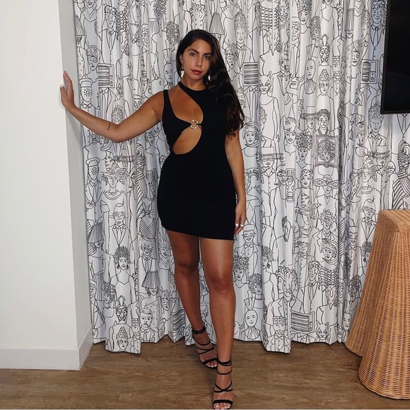 Revolve Mini Cut Out Dress - Picture 1 of 5